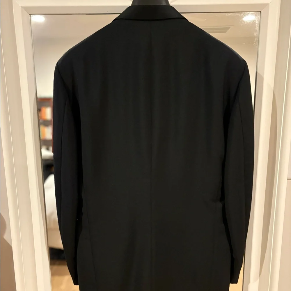Vintage Men's Black Tuxedo with Pants - Neiman Marcus 40s - Picture 2 of 10